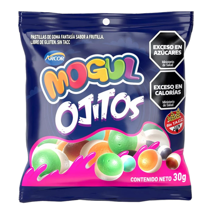 Halloween Gomitas Mogul Ojitos Bolsa X 30G