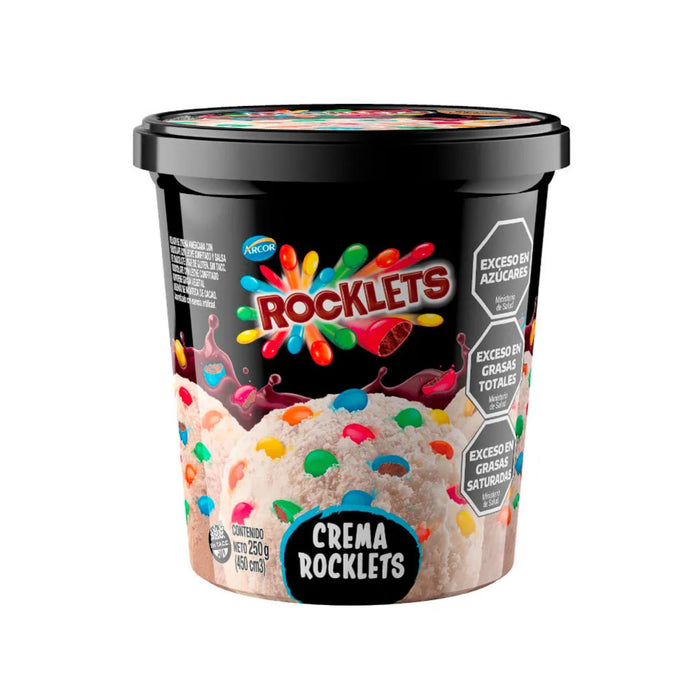 ROCKLETS CREMA HELADO POTE X 250GR