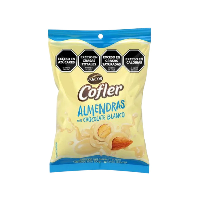 Almendras Cofler Chocolate Blanco X 100G