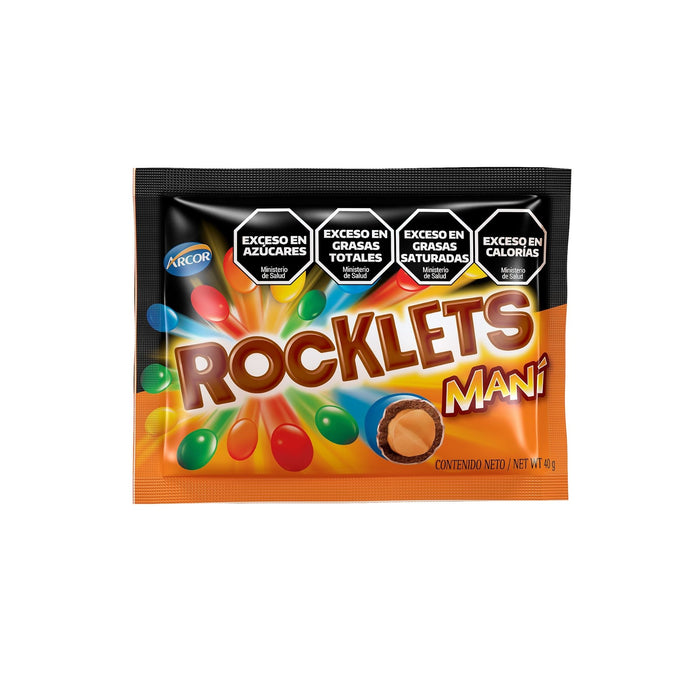 Rocklets Mani Con Chocolate Confitado X 40Gr