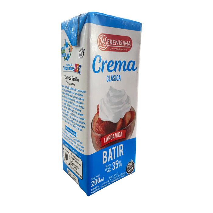 La Serenisima Crema De Leche X 200Ml