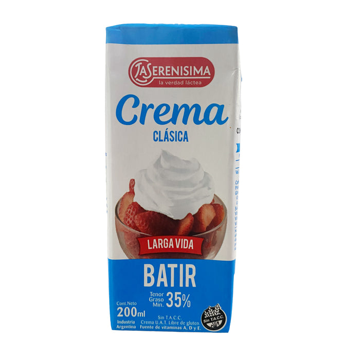 La Serenisima Crema De Leche X 200Ml