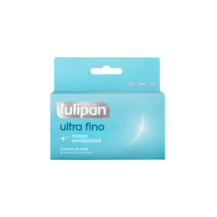 Preservativo Tulipan Ultra Fino Envase X 6 Unidades