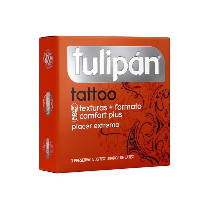 Preservativo Tulipan Tatto X  Unidades