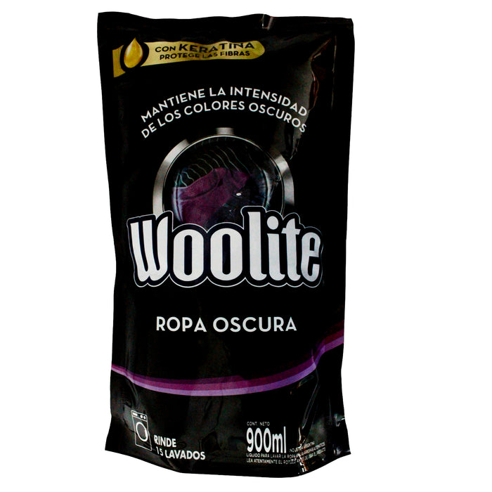 Woolite Detergent Liquido Doypack Ropa Oscura X 900Ml
