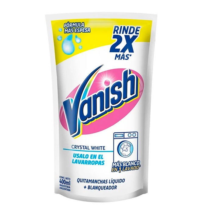 Vanish Crystal White Quita Manchas + Blancura X 400Ml