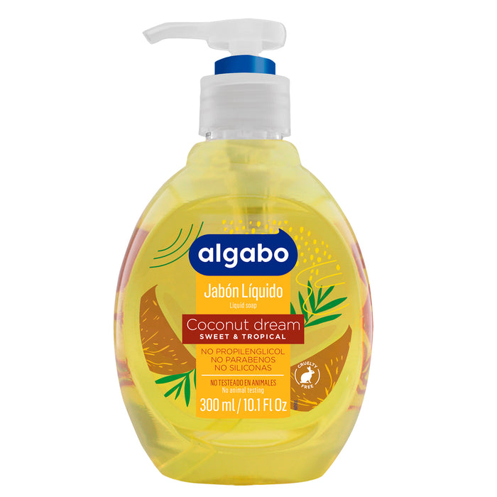 Algabo Jabon Liquido Coco Y Vanilla X 300Ml