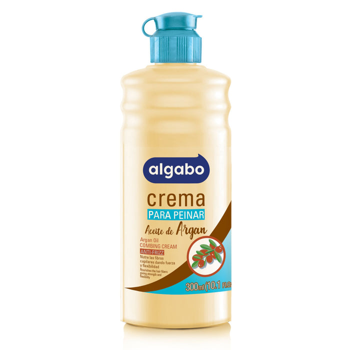 Crema Para Peinar Algabo Aceite De Argan X 300Ml