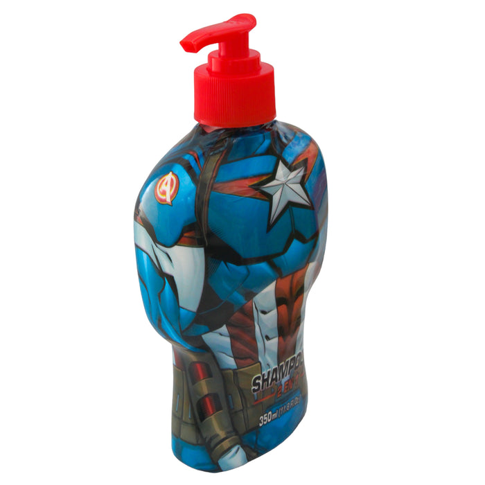 Algabo Capitan America Shampoo Gel 2 En 1 X 350Ml