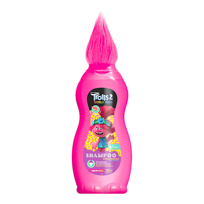 Shampoo Algabo Kids Trolls Sandia Dulce X 750Ml