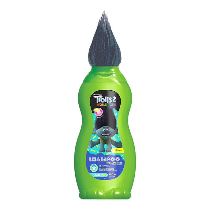 Shampoo Algabo Kids Trolls  Chicle X 750Ml