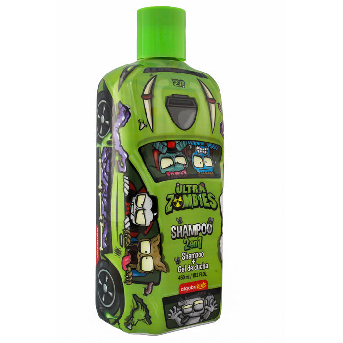 Algabo Ultra Zombies Shampoo Gel 2 En 1 X 450Ml