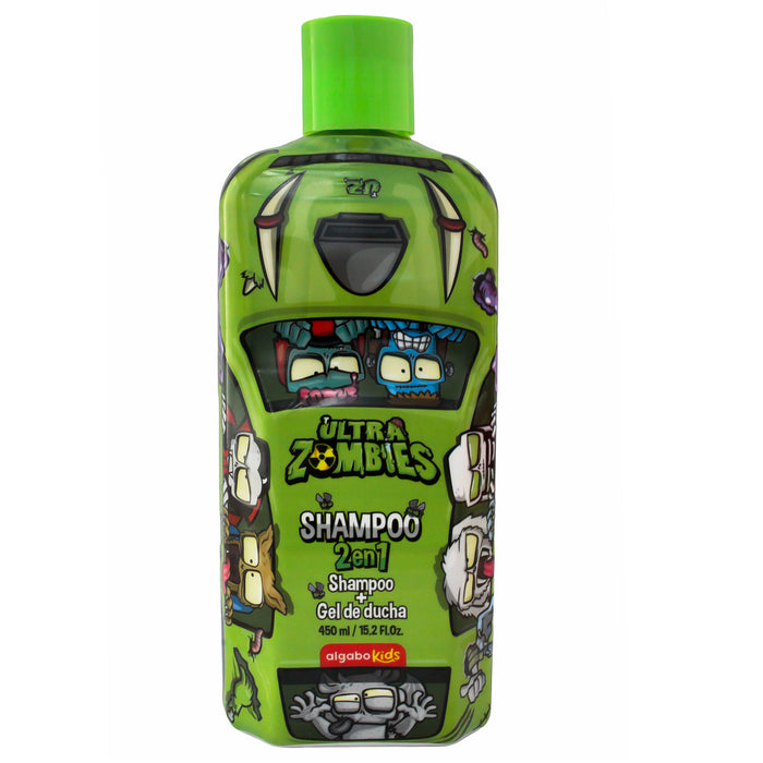 Algabo Ultra Zombies Shampoo Gel 2 En 1 X 450Ml