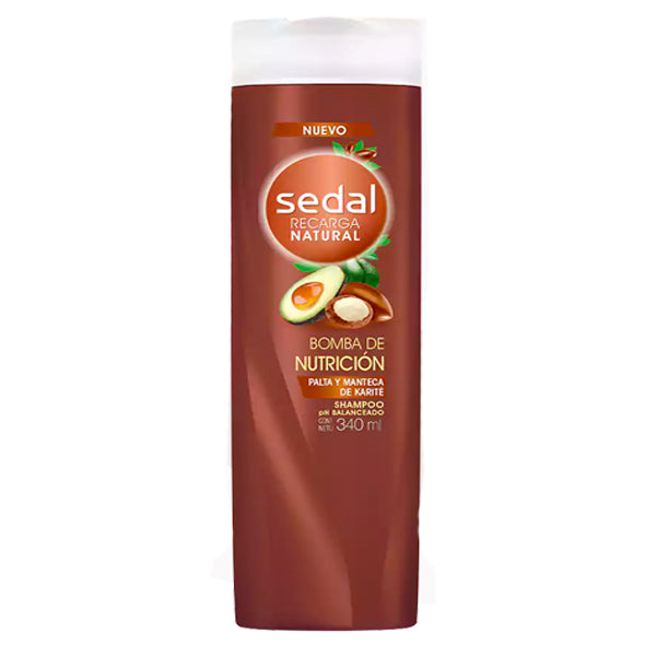 Sedal Shampoo Bomba De Nutricion X 340Ml