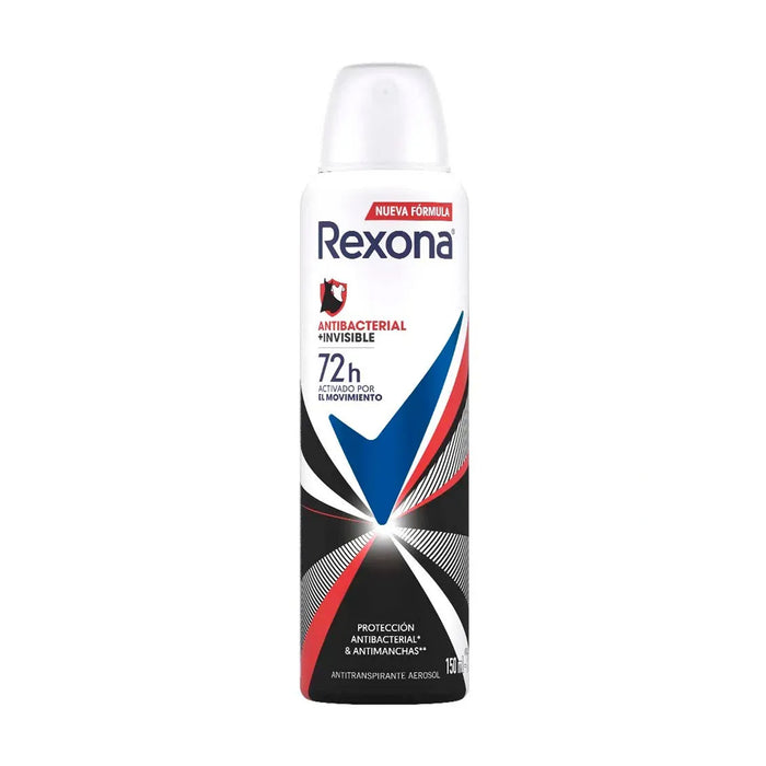 Aerosol Rexona Women 72H Antibacterial + Invisible X 150Ml