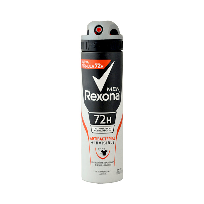 Rexona Aerosol Antitranspirante 72H X 150Ml Antibacterial