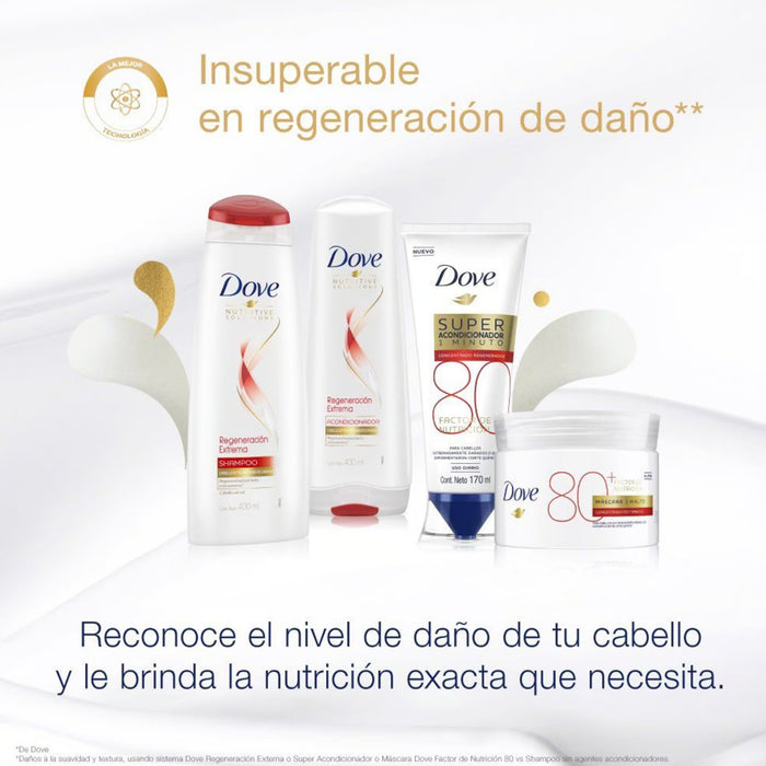 Shampoo Dove Regeneración Extrema X 750Ml