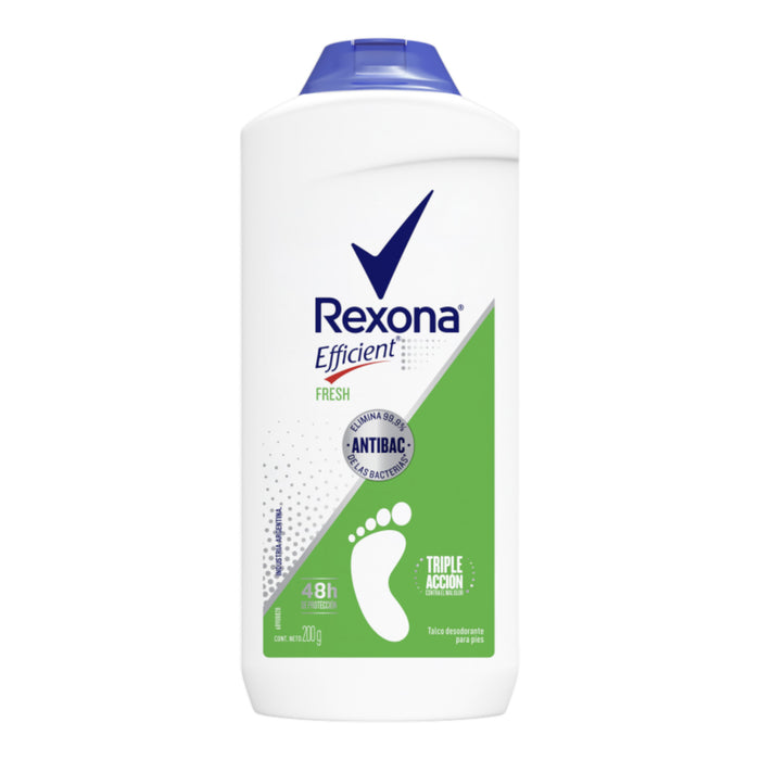 Talco Para Pies Rexona Efficient Fresh X 200 Gr