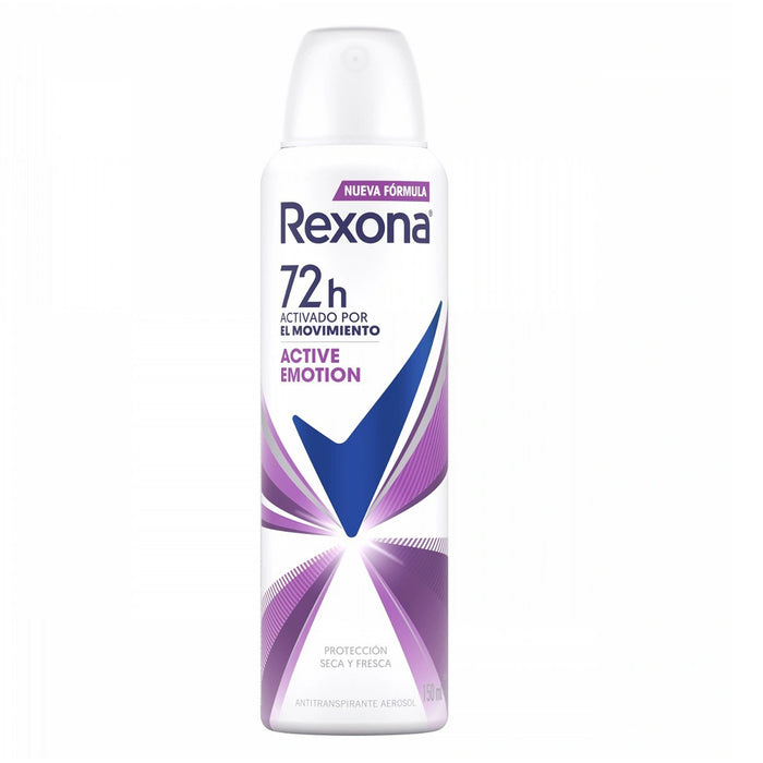 Rexona Women Antitranspirante Spray Active Emotion X 150Ml
