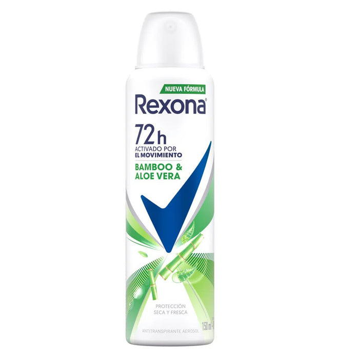Rexona Women Antitranspirante Spray Bamboo Aloe X 150Ml