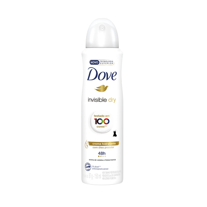 Dove Invisible Dry Desodorante Aerosol Antitranspirante 72H X 150Ml