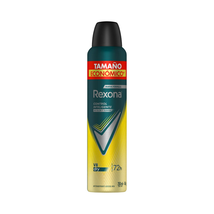 Aerosol Antitranspirante Rexona V8 72H X 250 Ml