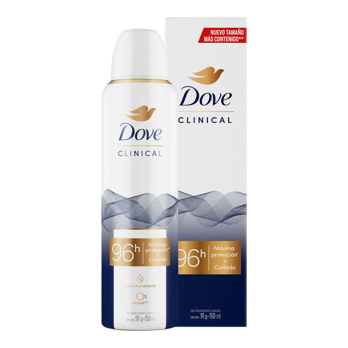 Dove Women Aerosol 96H Clinical X 150Ml