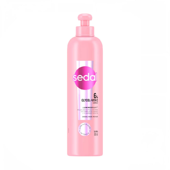 Crema Para Peinar Sedal Luminous Uv X 300Ml