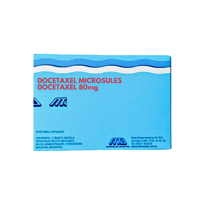Docetaxel Microsules 80Mg Iv (Frio) X Ampolla