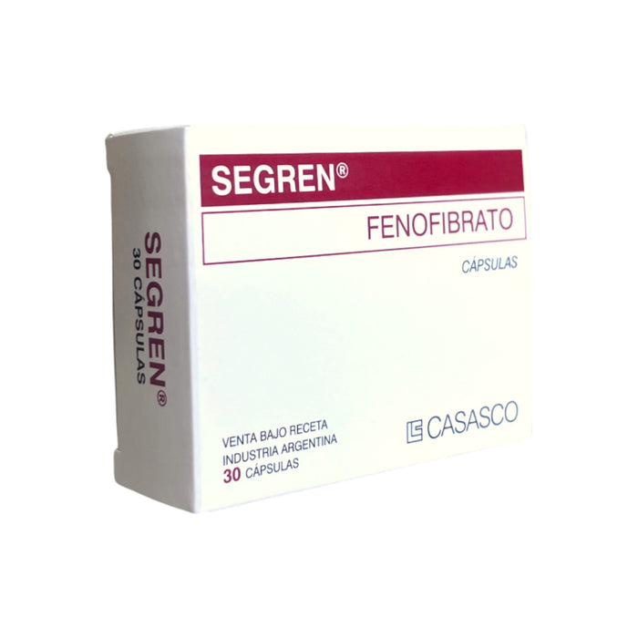 Segren Fenofibrato 200Mg X Capsula