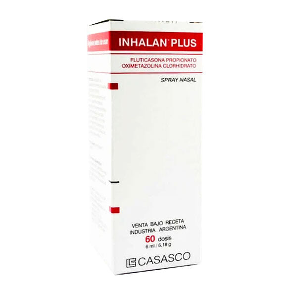 Inhalan 0.05Mg Spray Nasal X 60 Dosis Fluticasona