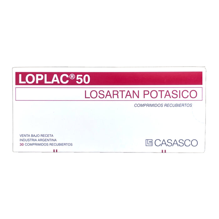 Loplac 50Mg Losartan X Comprimido