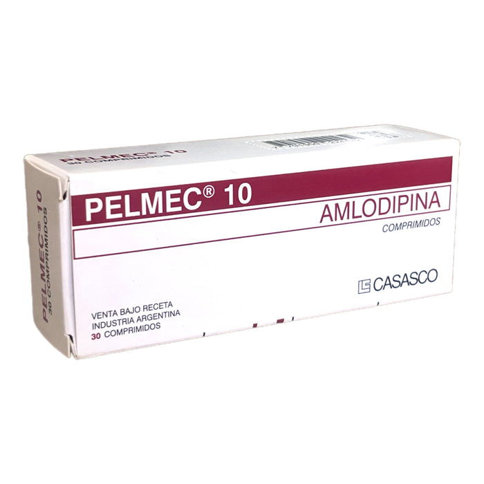 Pelmec Amlodipina 10Mg X Comprimido