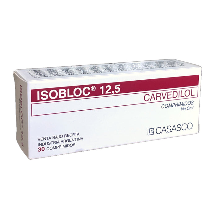 Isobloc Carvedilol 12.5Mg X Comprimido