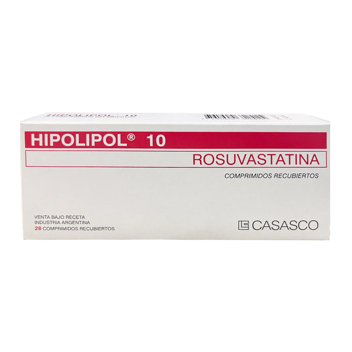 Hipolipol 10Mg Rosuvastatina X Comprimido