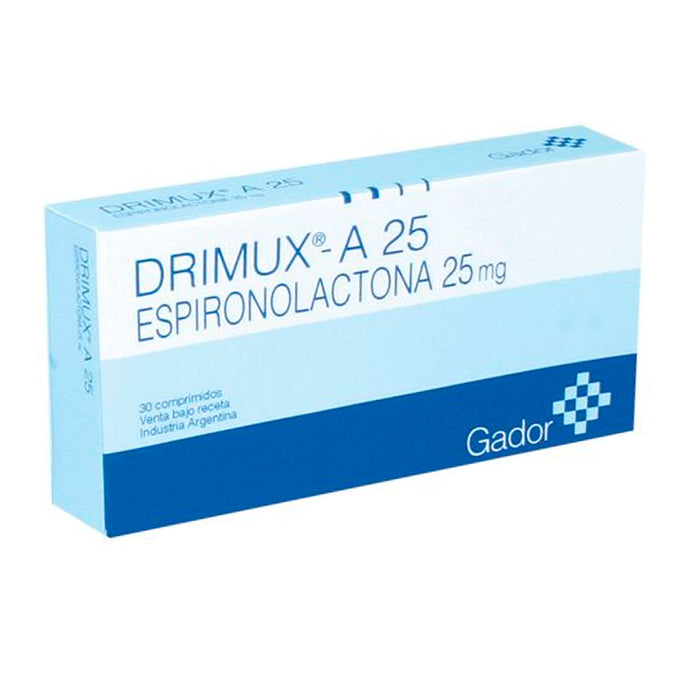 Drimux-A 25Mg Espironolactona X Tableta