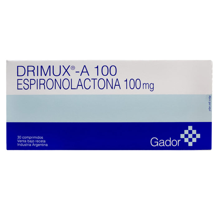 Drimux-A 100Mg Espironolactona X Tableta