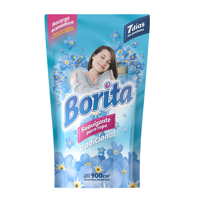 Suavizante Borita Doypack Tradicional X 900Ml