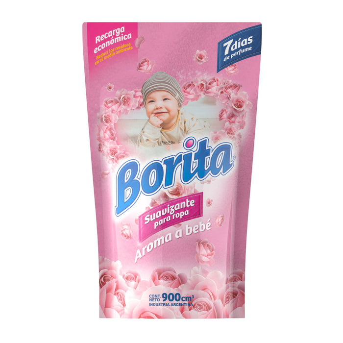 Suavizante Borita Doypack Aroma De Bebe X 900Ml