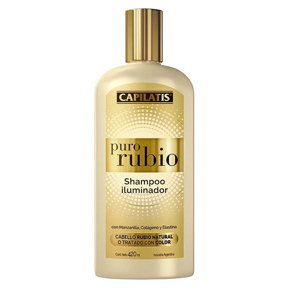 Capilatis Shampoo Puro Rubio Iluminador X 420Ml