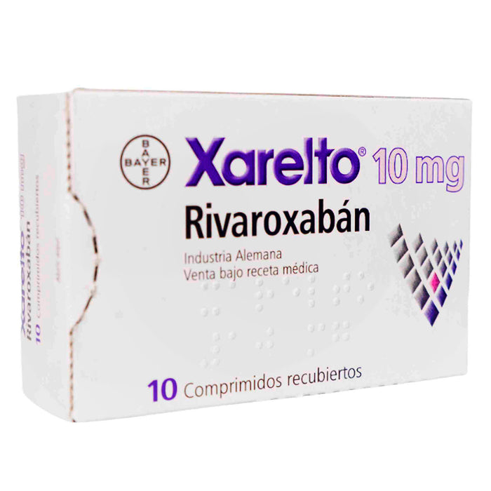 Xarelto 10Mg Rivaroxaban X Tableta