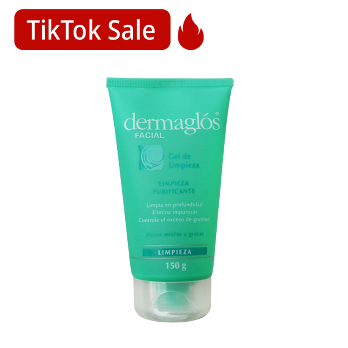 Dermaglos Facial Gel De Limpieza Mixta A Grasa X 150G