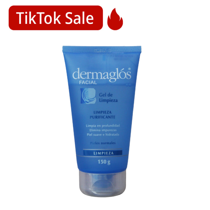 Dermaglos Facial Gel De Limpieza Piel Normal X 150G