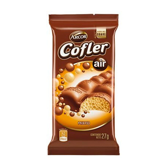 Cofler Chocolate Aireado Mixto X 27G