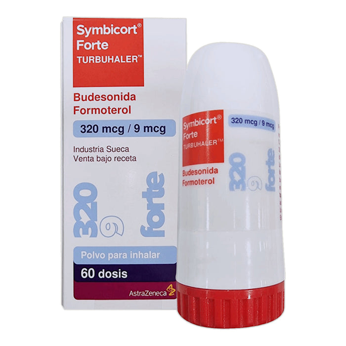 Polvo Para Inhalar Symbicort Turbuhaler Budesonida Formoterol X 60 Dosis