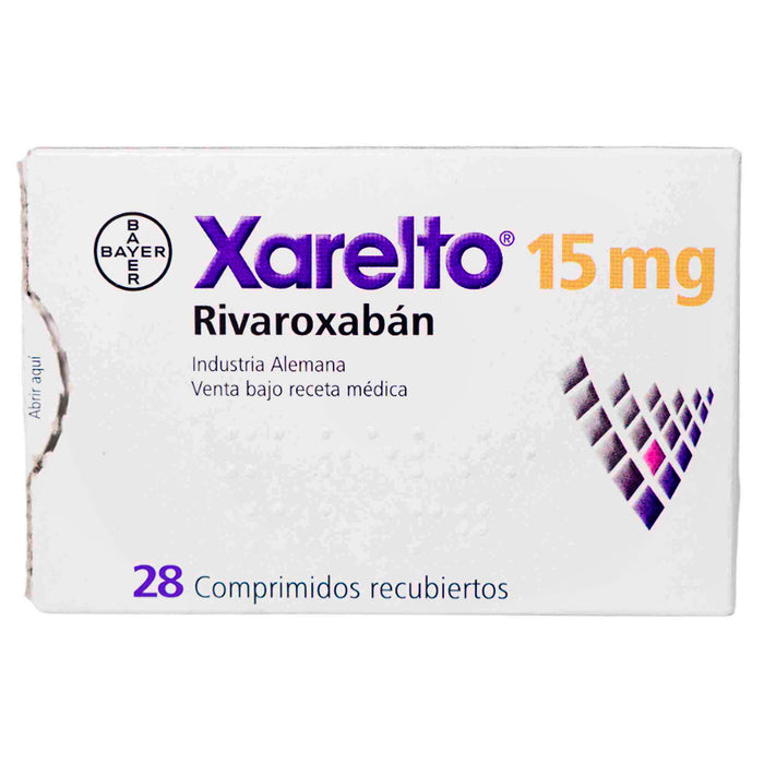 Xarelto 15Mg Rivaroxaban X Tableta