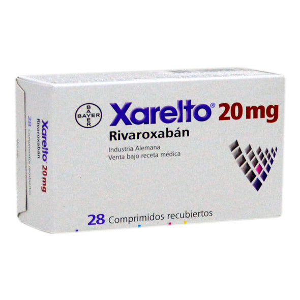 Xarelto 20Mg Rivaroxaban X Tableta