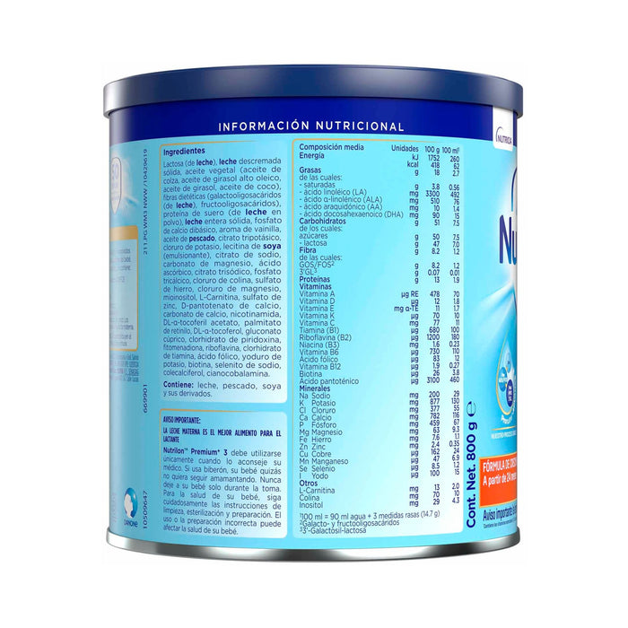 Nutrilon 3 Premium + X 800G