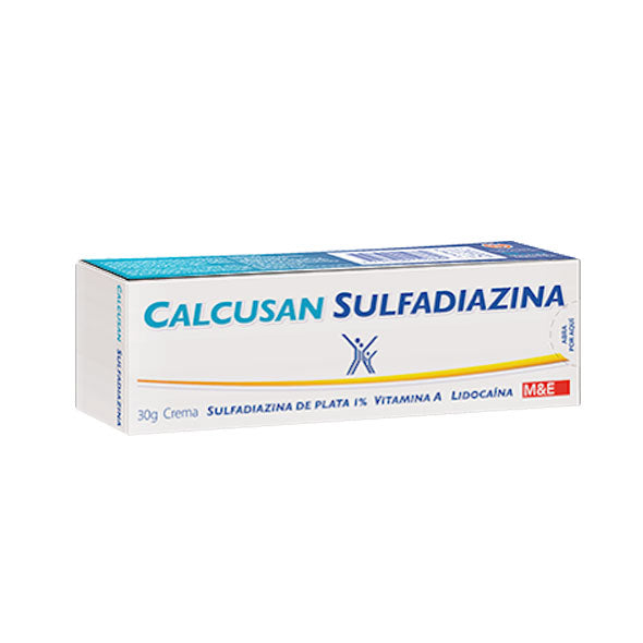 Calcusan Sulfadiazina Crema X 30G— Farmacorp