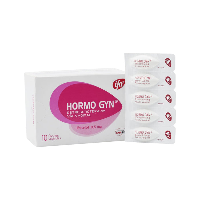Hormo Gyn Estriol 0.5Mg X Óvulos